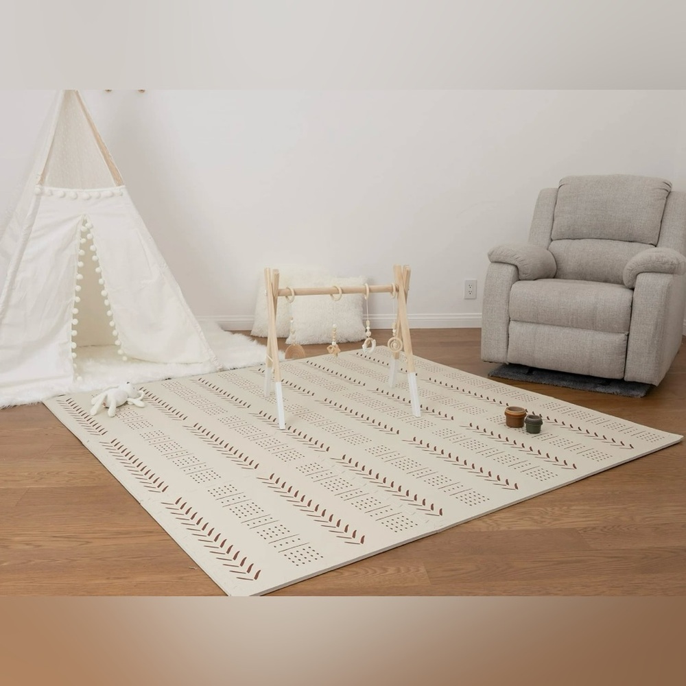 Baby Play Mat - Play Pen Tummy Time Mat & Crawling Mat Foam Play Mat